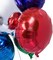 50pcs/lot Round Shape Foil Mylar Helium Balloon 18" Balloon Birthday Party Decoration Foil Balloons